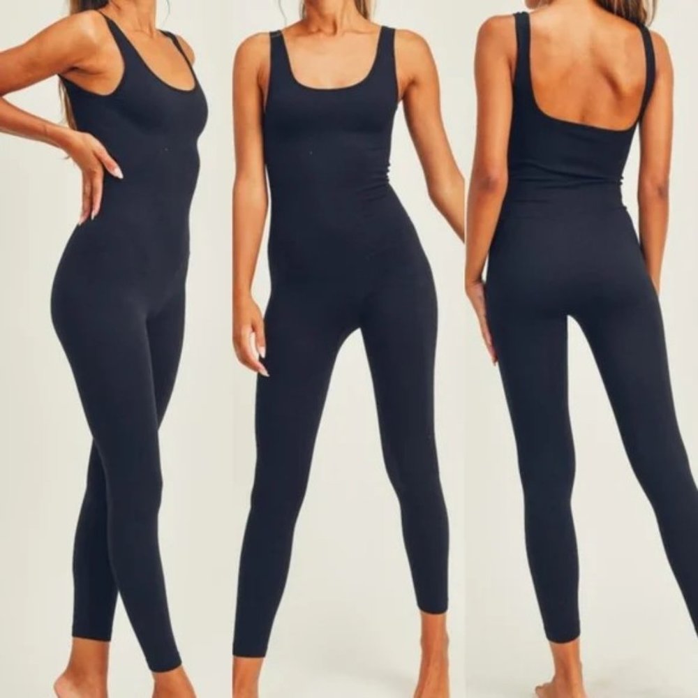 Kimberly Ribbed Seamless Jumpsuit